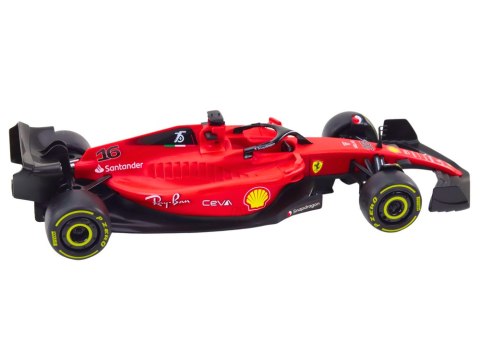 Wyścigówka 1:18 Zdalnie Sterowana RC Ferrari F1-75 Czerwona Rastar Wyścigówka 1:18 Zdalnie Sterowana RC Ferrari F1-75 Czerwona Rastar