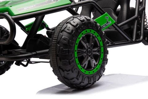Auto Na Akumulator Buggy A8812 Zielone 24V LEAN CARS Auto Na Akumulator Buggy A8812 Zielone 24V LEAN CARS
