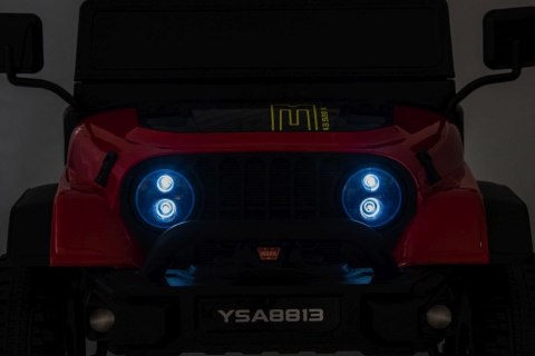 Auto Na kumulator A8813 24V Czerwony LEAN CARS Auto Na kumulator A8813 24V Czerwony LEAN CARS