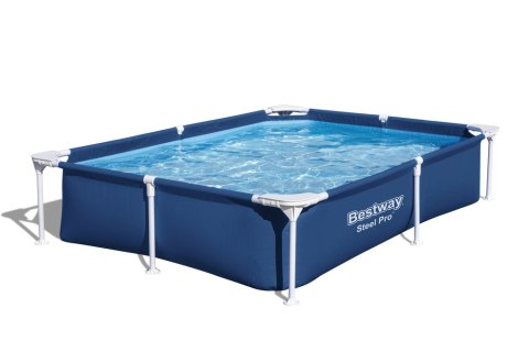 Basen Ogrodowy Stelażowy 221x150x43 cm Bestway 56401 Bestway Basen Ogrodowy Stelażowy 221x150x43 cm Bestway 56401 Bestway