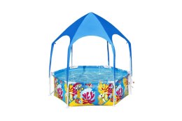 Basen Ogrodowy Stelażowy Z Daszkiem 183 cm x 51 cm Bestway 5618T Bestway
