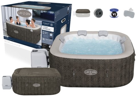 Dmuchane Spa 180 x 180 x 71 cm Bestway 60167 4\6 Osobowe Bestway Dmuchane Spa 180 x 180 x 71 cm Bestway 60167 4\6 Osobowe Bestway