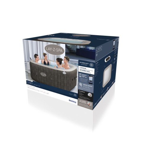 Dmuchane Spa 180 x 180 x 71 cm Bestway 60167 4\6 Osobowe Bestway Dmuchane Spa 180 x 180 x 71 cm Bestway 60167 4\6 Osobowe Bestway