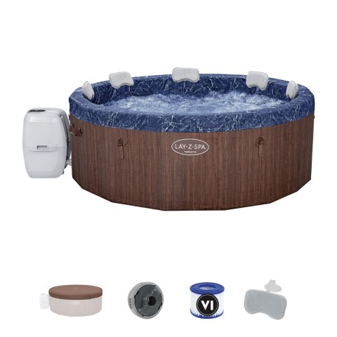 Dmuchane Spa 5-7 osobowe 190 x 190 x 70 cm Bestway 60163 Bestway Dmuchane Spa 5-7 osobowe 190 x 190 x 70 cm Bestway 60163 Bestway