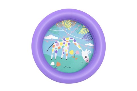 Dmuchany Basenik Fioletowy Żyrafa 61 cm x 15 cm Bestway 51061 Bestway