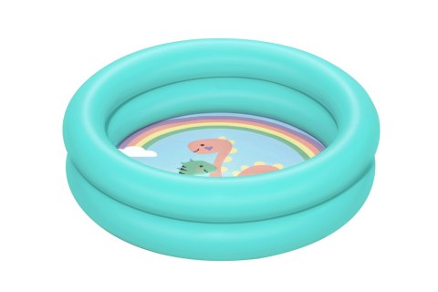 Dmuchany Basenik Miętowy Dinozaur 61 cm x 15 cm Bestway 51061 Bestway Dmuchany Basenik Miętowy Dinozaur 61 cm x 15 cm Bestway 51061 Bestway