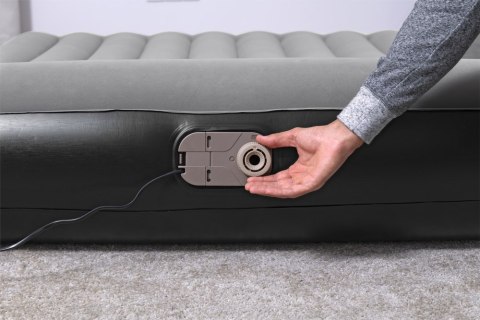 Dmuchany Materac 203 x 152 x 30 cm Bestway 67464 Szary Bestway Dmuchany Materac 203 x 152 x 30 cm Bestway 67464 Szary Bestway