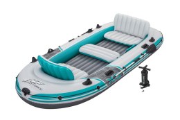 Dmuchany Ponton 5 Osobowy 364 x 166cm Bestway 65159 Niebieski Bestway