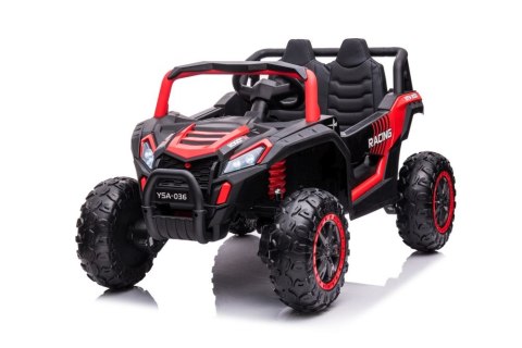 Auto Na Akumulator YSA036 Czerwone 4x4 LEAN CARS Auto Na Akumulator YSA036 Czerwone 4x4 LEAN CARS