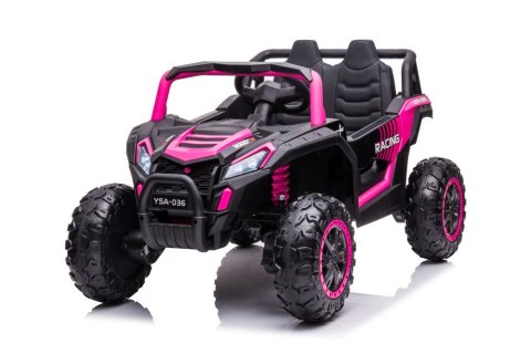 Auto Na Akumulator YSA036 Różowy 4x4 LEAN CARS Auto Na Akumulator YSA036 Różowy 4x4 LEAN CARS