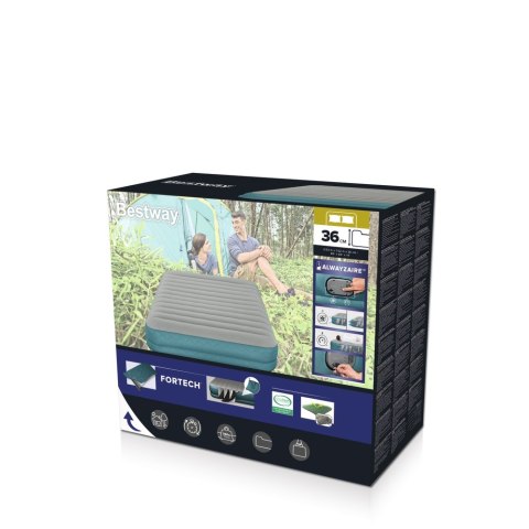 Dmuchany Materac Pompka 203 x 152 cm Bestway 69078 Bestway Dmuchany Materac Pompka 203 x 152 cm Bestway 69078 Bestway