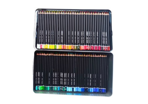Duży Zestaw Kredek Artystycznych 160 Sztuk Kolorów LEAN