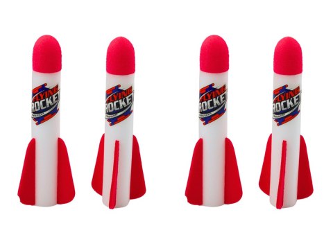 Gra Potrójna Wyrzutnia Katapulta Rakiet Piankowych Pompka LEAN Toys Gra Potrójna Wyrzutnia Katapulta Rakiet Piankowych Pompka LEAN Toys