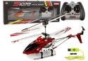 Helikopter Zdalnie Sterowany RC Żyroskop Syma S107G Czerwony LEAN Toys Helikopter Zdalnie Sterowany RC Żyroskop Syma S107G Czerwony LEAN Toys