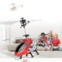 Helikopter Zdalnie Sterowany RC Żyroskop Syma S107G Czerwony LEAN Toys Helikopter Zdalnie Sterowany RC Żyroskop Syma S107G Czerwony LEAN Toys