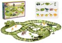 Tor Wyścigowy DIY Dinozaur 240 Elementów LEAN Toys