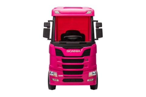 Auto Na Akumulator Scania 500R HL698 Różowe 4x4 LEAN CARS Auto Na Akumulator Scania 500R HL698 Różowe 4x4 LEAN CARS