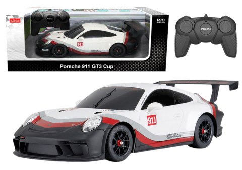 Auto RC 1:18 Rastar Porshe 911 GT3 Biało-Szare Rastar Auto RC 1:18 Rastar Porshe 911 GT3 Biało-Szare Rastar
