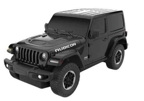 Auto R/C 1:24 Zdalnie Sterowany JEEP Wrangler JL Rubicon Czarny Rastar Auto R/C 1:24 Zdalnie Sterowany JEEP Wrangler JL Rubicon Czarny Rastar