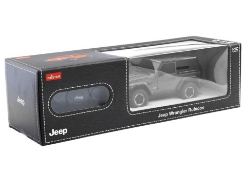 Auto R/C 1:24 Zdalnie Sterowany JEEP Wrangler JL Rubicon Czarny Rastar Auto R/C 1:24 Zdalnie Sterowany JEEP Wrangler JL Rubicon Czarny Rastar