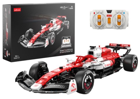 Auto RC 1:8 Alfa Romeo Bolid F1 Rastar C42 Czerwone Rastar Auto RC 1:8 Alfa Romeo Bolid F1 Rastar C42 Czerwone Rastar