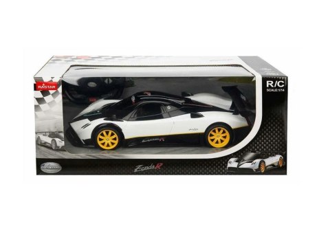 Auto RC Sportowy Model Zdalnie Sterowany Pagani Zonda Białe 1:14 Rastar Auto RC Sportowy Model Zdalnie Sterowany Pagani Zonda Białe 1:14 Rastar