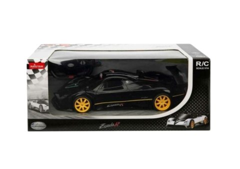 Auto RC Sportowy Model Zdalnie Sterowany Pagani Zonda Czarne 1:14 Rastar Auto RC Sportowy Model Zdalnie Sterowany Pagani Zonda Czarne 1:14 Rastar