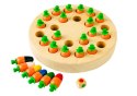 Gra Pamięciowa Rodzinna Marchewki Drewniana LEAN Toys