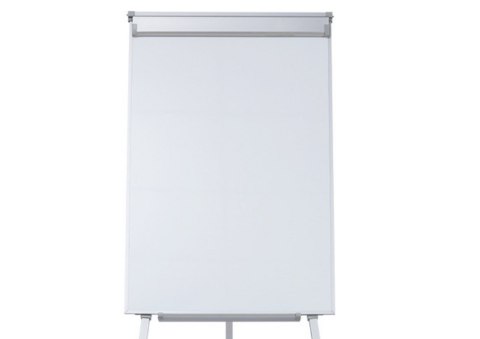 Tablica Magnetyczna Wielofunkcyjna Flipchart Na Trójnogu Biała 70x100cm LEAN Tablica Magnetyczna Wielofunkcyjna Flipchart Na Trójnogu Biała 70x100cm LEAN