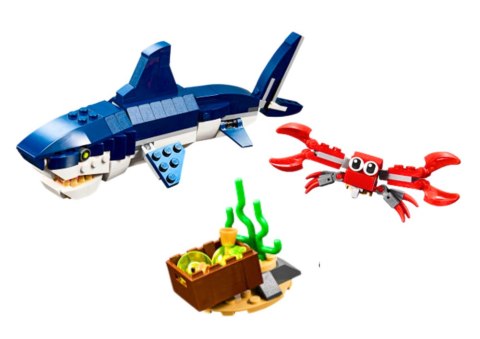 Klocki LEGO CREATOR Morskie Stworzenia 31088 LEGO Klocki LEGO CREATOR Morskie Stworzenia 31088 LEGO