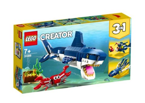 Klocki LEGO CREATOR Morskie Stworzenia 31088 LEGO Klocki LEGO CREATOR Morskie Stworzenia 31088 LEGO