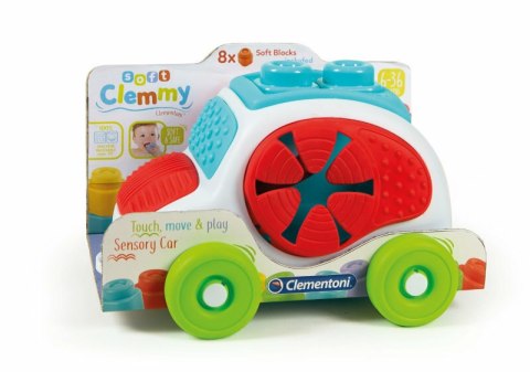 Clemmy Autko Sensoryczne z Klockami Sorter Clementoni 17315 Clementoni Clemmy Autko Sensoryczne z Klockami Sorter Clementoni 17315 Clementoni