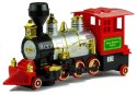 Duża Lokomotywa Pociąg na Baterie z Dźwiękiem LEAN Toys Duża Lokomotywa Pociąg na Baterie z Dźwiękiem LEAN Toys
