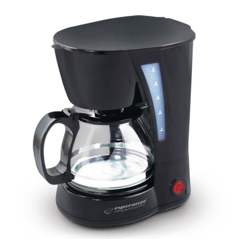 Ekspres przelewowy Esperanza EKC006 Robusta 0,6l czarny ESPERANZA Ekspres przelewowy Esperanza EKC006 Robusta 0,6l czarny ESPERANZA