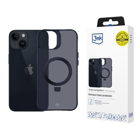 Etui na telefon 3mk Smoke Case Mag&Stand do Apple iPhone 13/14 3mk Protection