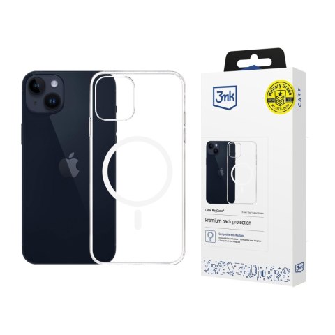 Etui na telefon 3mk do Apple iPhone 13 z Mag Safe - przezroczyste Clear MagCase 3mk Protection Etui na telefon 3mk do Apple iPhone 13 z Mag Safe - przezroczyste Clear MagCase 3mk Protection