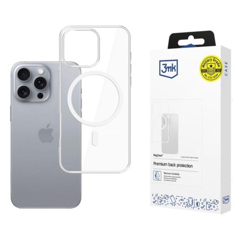 Etui na telefon 3mk do Apple iPhone 16 Pro Max z MagSafe 3mk Protection Etui na telefon 3mk do Apple iPhone 16 Pro Max z MagSafe 3mk Protection