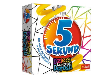 Gra rodzinna 5 sekund Dzieci kontra dorośli Trefl 02120 Trefl Gry Gra rodzinna 5 sekund Dzieci kontra dorośli Trefl 02120 Trefl Gry