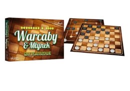 Gra planszowa Warcaby i Młynek Trefl 01681 Trefl Gry