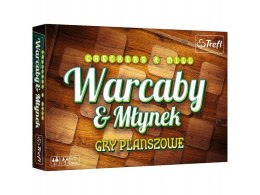 Gra planszowa Warcaby i Młynek Trefl 01681 Trefl Gry
