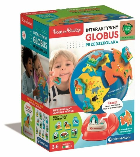 Interaktywny Globus Przedszkolaka Uczę się Bawiąc Język Polski Clementoni 50757 Clementoni Interaktywny Globus Przedszkolaka Uczę się Bawiąc Język Polski Clementoni 50757 Clementoni