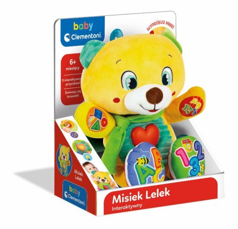 Interaktywny Misiek Lelek Clementoni 50704 Clementoni Interaktywny Misiek Lelek Clementoni 50704 Clementoni