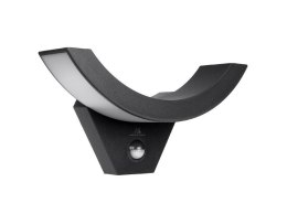 Lampa LED Maclean MCE290 B z czujnikiem ruchu na podczerwień 800lm 10W IP54 czarna Maclean