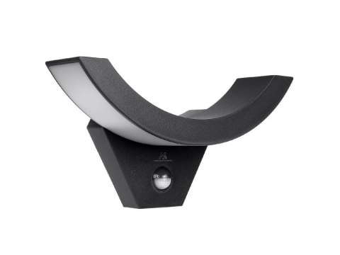 Lampa LED Maclean MCE290 B z czujnikiem ruchu na podczerwień 800lm 10W IP54 czarna Maclean Lampa LED Maclean MCE290 B z czujnikiem ruchu na podczerwień 800lm 10W IP54 czarna Maclean
