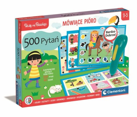 Mówiące Pióro 500 Pytań Uczę się Bawiąc Język Polski Clementoni 50782 Clementoni Mówiące Pióro 500 Pytań Uczę się Bawiąc Język Polski Clementoni 50782 Clementoni