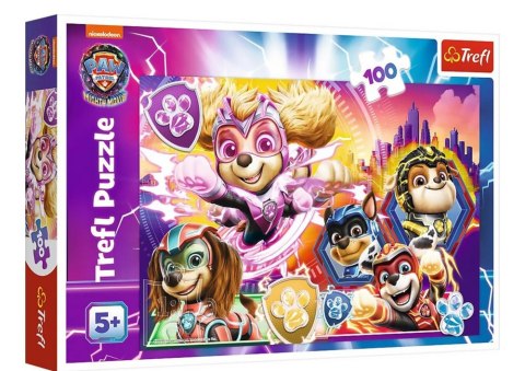 Puzzle 100el. Poznaj Mighty Pups Trefl 16460 Trefl Puzzle Puzzle 100el. Poznaj Mighty Pups Trefl 16460 Trefl Puzzle
