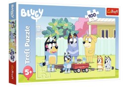 Puzzle - 100 - Wesoły świat Bluey - Trefl 16471 Trefl Puzzle