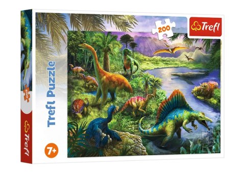Puzzle - 200 - Drapieżne dinozaury - Trefl 13281 Trefl Puzzle Puzzle - 200 - Drapieżne dinozaury - Trefl 13281 Trefl Puzzle