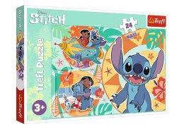 Puzzle - 24 Maxi - Wesoły dzień Lilo i Stitch - Trefl 14365 Trefl Puzzle