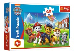 Puzzle - 60 - Psi Patrol na polanie - Trefl 17375 Trefl Puzzle